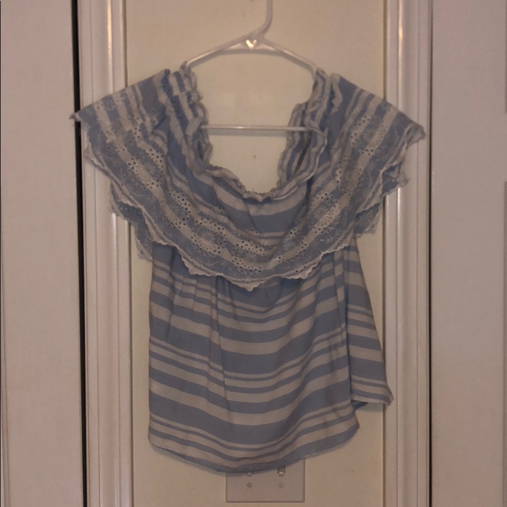 American Eagle Outfitters off the shoulder blouse